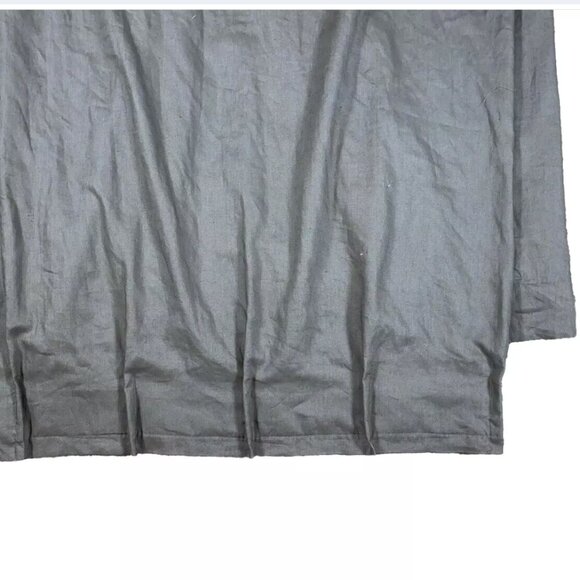 Set of 4 Custom Made Curtains Panels Pencil Pleat Drapes Gray Lined 106 Long - Picture 5 of 5